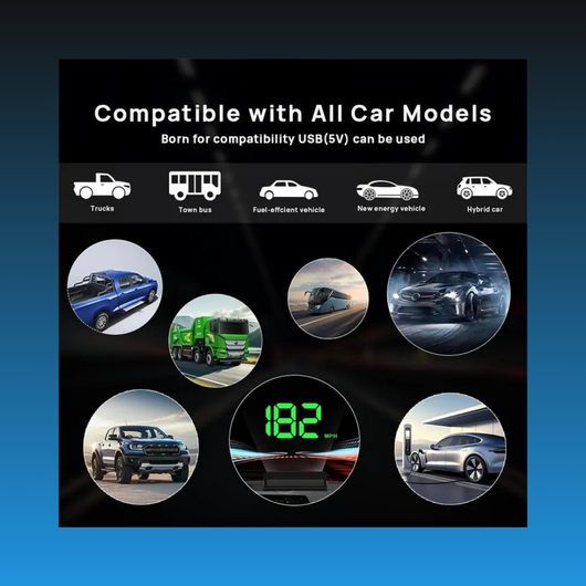 Head Up Digital Speedometer