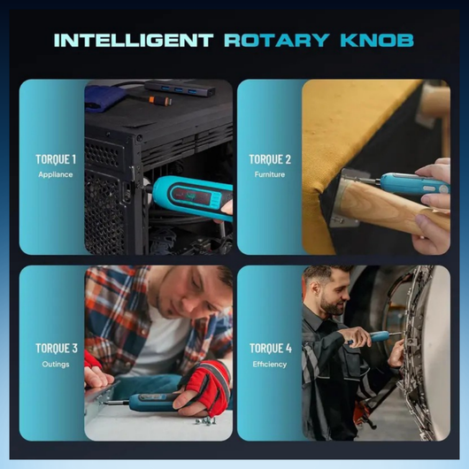 Mini Electric Screwdriver with LED Light