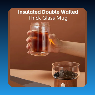 One Touch Glass Infuser Teapot