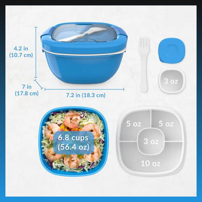 All-in-One Salad Container