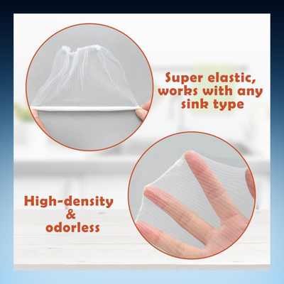 Disposable Sink Strainer Mesh Bags – 300 Count