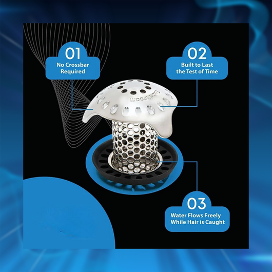 Ultra Stainless Steel Bathtub Drain Protector