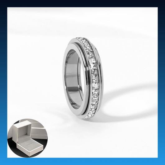 Titanium Steel Spinner Ring