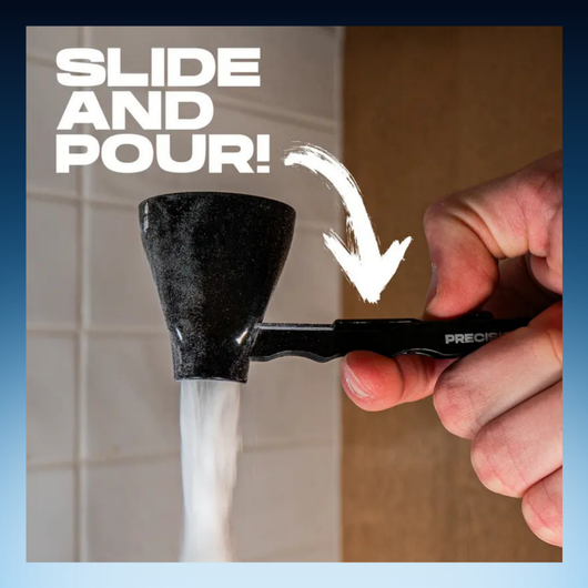 Precision Powder Funnel Scoop for Mess Free Supplement Pouring