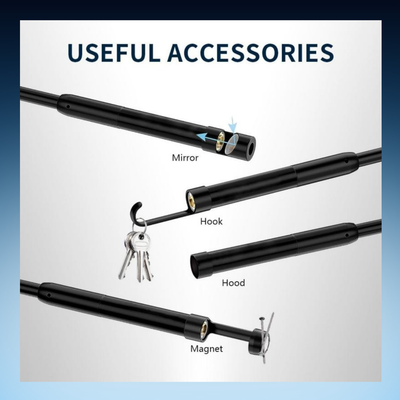 HD Flexible Inspection Camera with Light