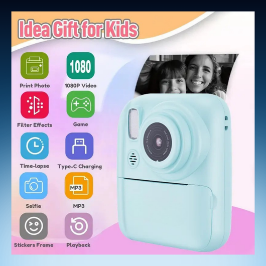 Kids Instant Print Camera