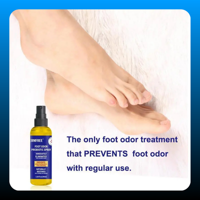 Foot and Shoe Odor Eliminator Spray