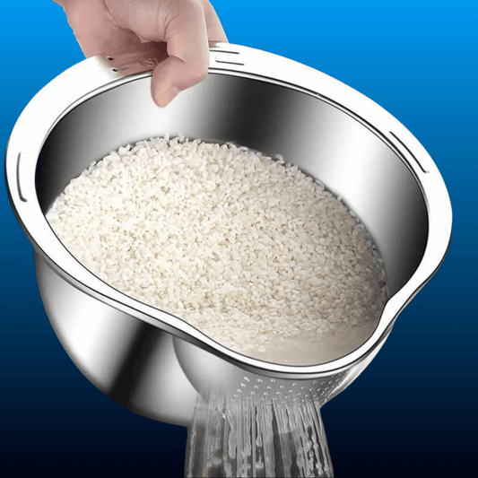 Stainless Steel Rice Rinsing Strainer