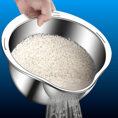 Stainless Steel Rice Rinsing Strainer