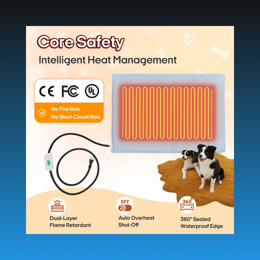 Adjustable Heated Pet Pad