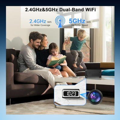 HD Smart Clock Camera