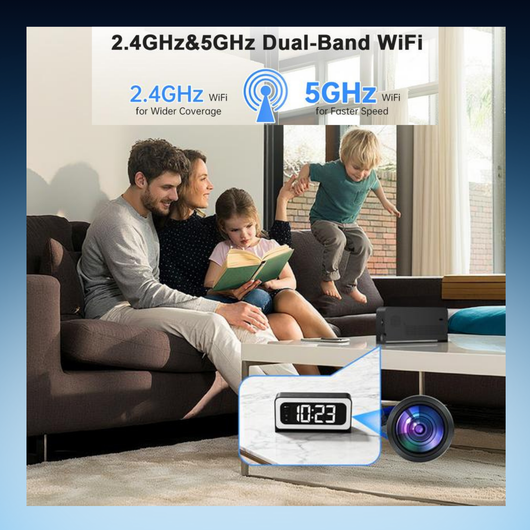 HD Smart Clock Camera