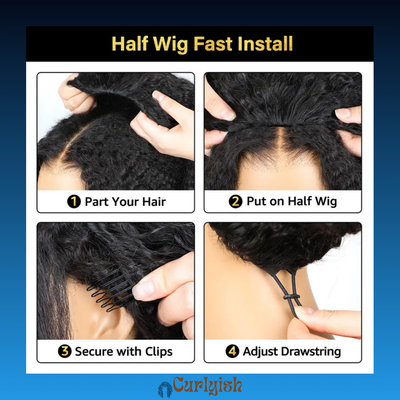 Curlyish - Water Wave Wig