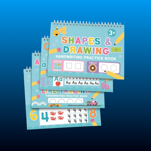 Reusable Magic Ink Handwriting Practice Books