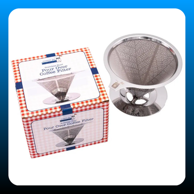 Pour Over Drip Coffee Stainless Steel Filter for Mason Jars