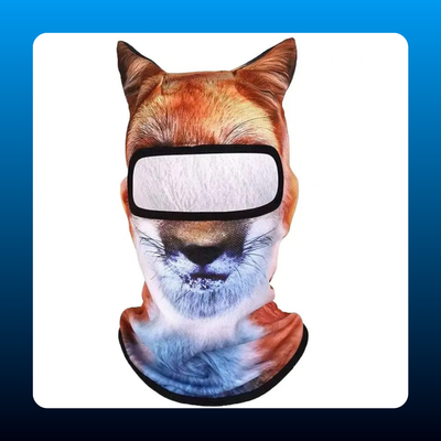 Animal Print Balaclava Face Mask