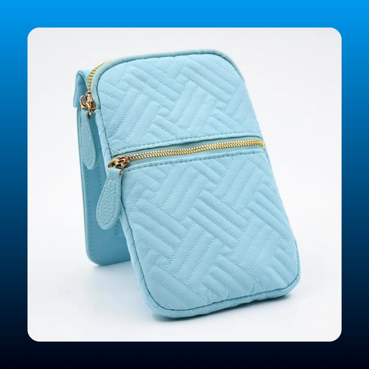 Quilted RFID Blocking Waist Bag