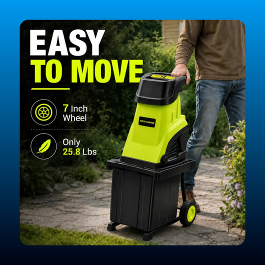 Electric Wood Chipper and Shredder