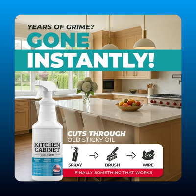 Kitchen Cabinet Cleaner and Degreaser