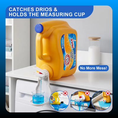 Laundry Detergent Dispenser Cup Holder (2 Pack)