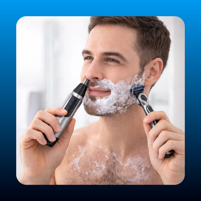 Painless Nose Hair Trimmer Clipper