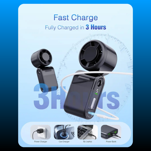 Portable Handheld Mini Turbo Fan