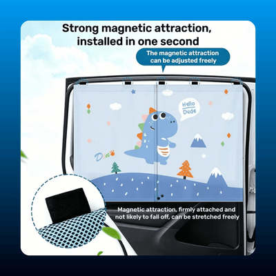 Magnetic Car Sunshade for Children