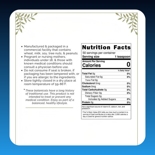 Caffeine-Free Loose-Leaf Herbal Tea Blend