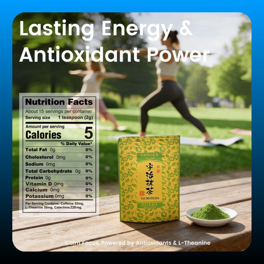 Kyoto Uji Ceremony Grade Stone-Ground Matcha Powder