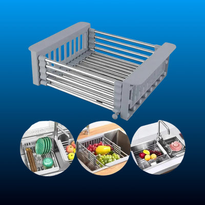 Expandable Over Sink Drain Basket