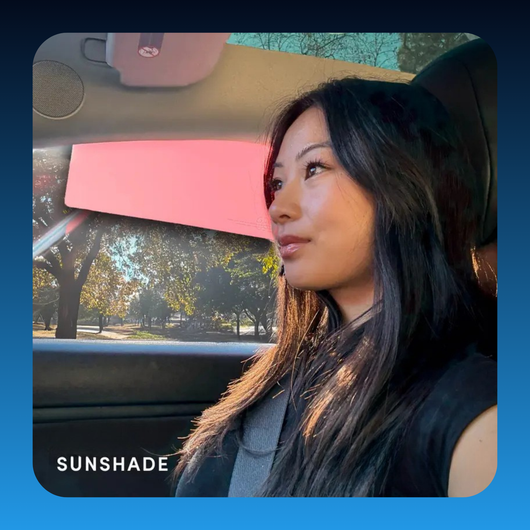 Sun-Conscious Driving Sun Shade