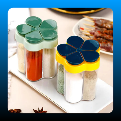Portable Camping Spice Bottle Set