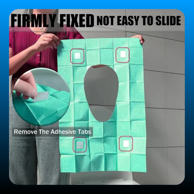 10 Packs Tear-Free Disposable Toilet Seat Covers
