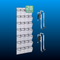 28-Pocket Over-Door Adjustable Hanging Organizer with 4 Metal Hooks