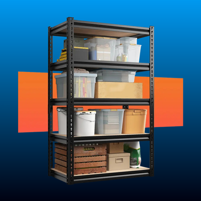 Five Tier Heavy Duty Garage Shelving Unit