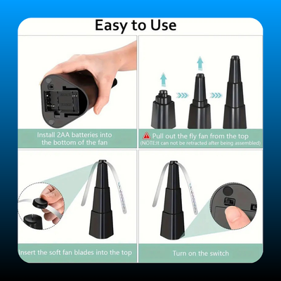 Portable Fly Repellent Table Fan
