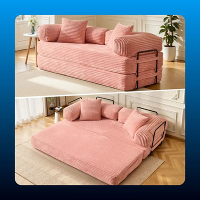 Oversized Convertible Boneless Couch