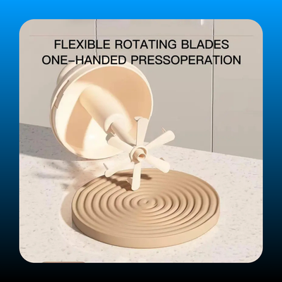 Manual Press Egg Beater