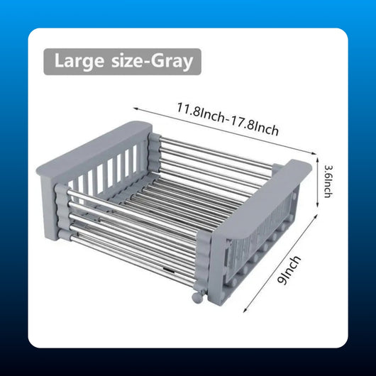 Expandable Over Sink Drain Basket