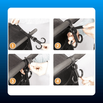 Bicycle Handlebar Luggage Hook