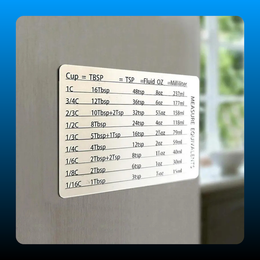 Magnetic Kitchen Conversion Chart