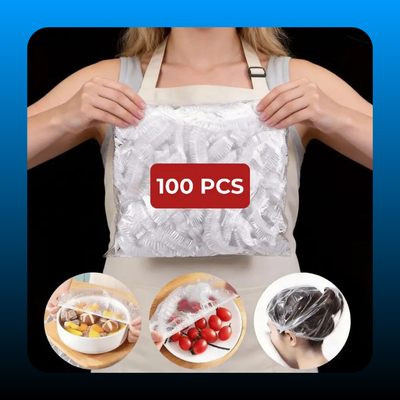 Reusable Elastic Plastic Bowl Covers