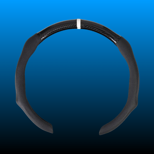 Carbon Fiber Microfiber 5D Steering Wheel Cover
