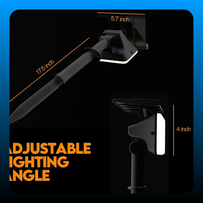 2-Pack Solar Spotlights with 64 LEDs