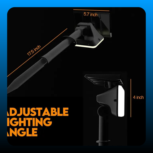 2-Pack Solar Spotlights with 64 LEDs