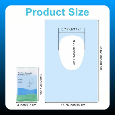 10 Packs Tear-Free Disposable Toilet Seat Covers