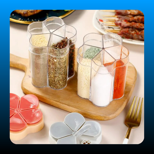 Portable Camping Spice Bottle Set