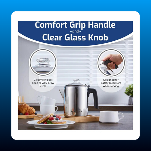 8-Cup Classic Stovetop Coffee Percolator
