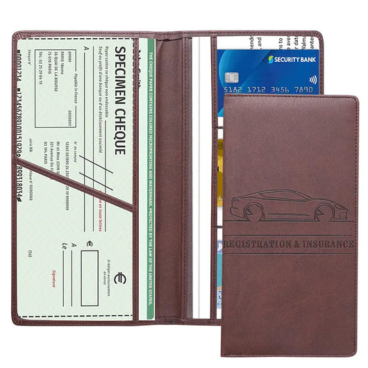 Magnetic Car Registration & Insurance Card Holder