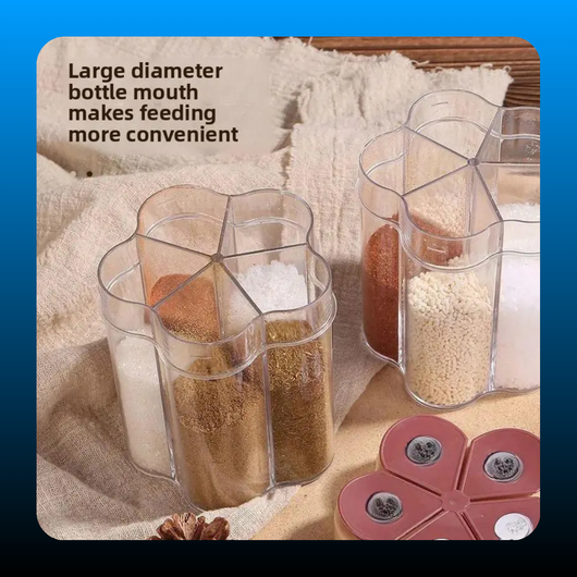 Portable Camping Spice Bottle Set